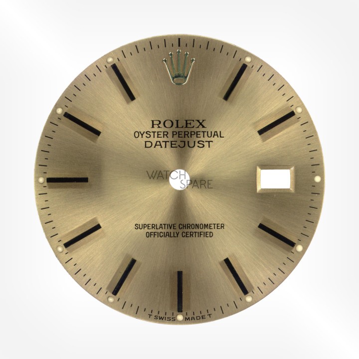 Rolex - Yellow gold/ Champagne Datejust Dial 27,94mm with hands