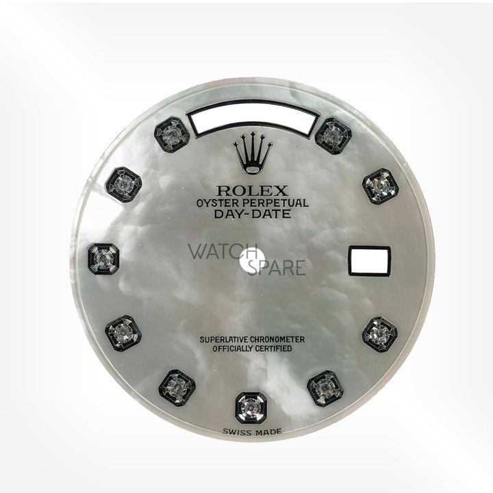 Rolex - Day-Date Dials "Mother of Pearl" with diamonds and hands