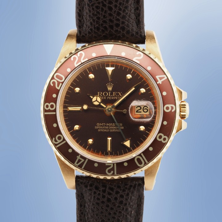 Rolex - GMT Master II "Nipple & Lava Dial" Vintage Circa 1980 Ref. 16758
