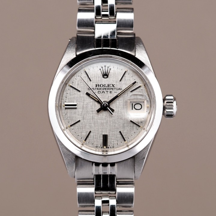 Rolex - Oyster Perpetual Date "Linen Dial" Circa 1972 Ref. 6916