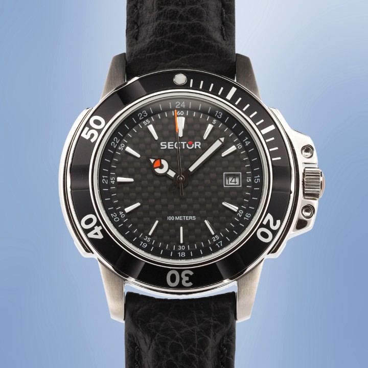 Sector - N.O.S. 100 Meters Black Diver Ref. 240