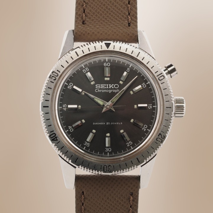 Seiko - Chronograph Crown Tokyo Olympic Games '64 Vintage Circa 1964 Ref. 45899