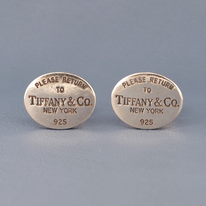 Tiffany & Co - Please Return to Tiffany & Co Boutons de manchette