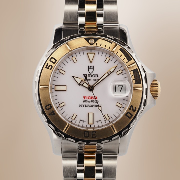 Tudor - Prince Date Tiger Hydronaut Two-Tone with Box Circa 2000 Ref. 89193P