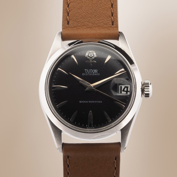 Tudor - "Big Rose" OysterDate 34mm Ref. 7974 Circa 1961
