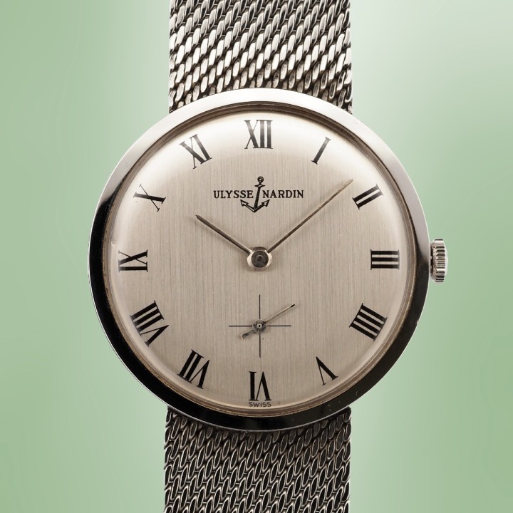 Ulysse Nardin - Calatrava Ultra Slim Vintage Manual Winding Circa 1970 Ref. A1180