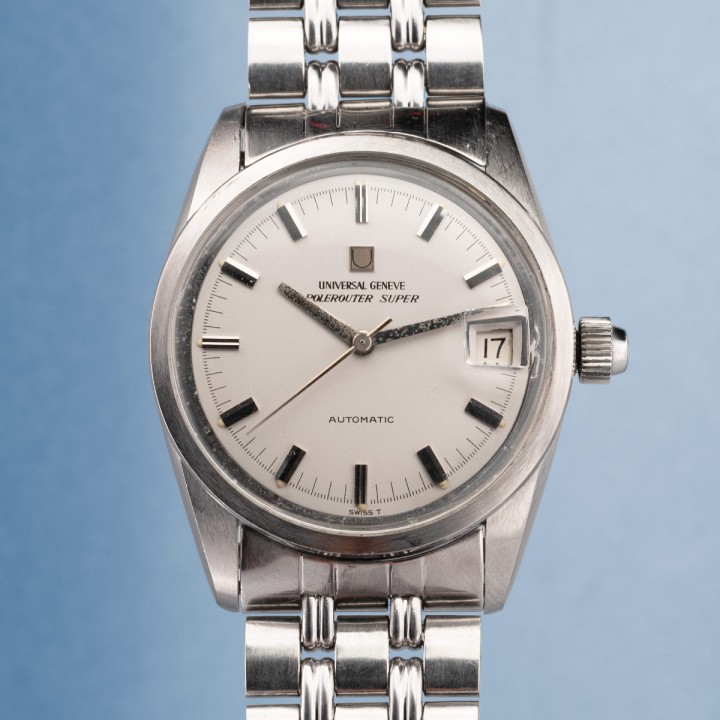 Universal Genève - Polerouter Super Ref. 869.112 with Gay Frères bracelet