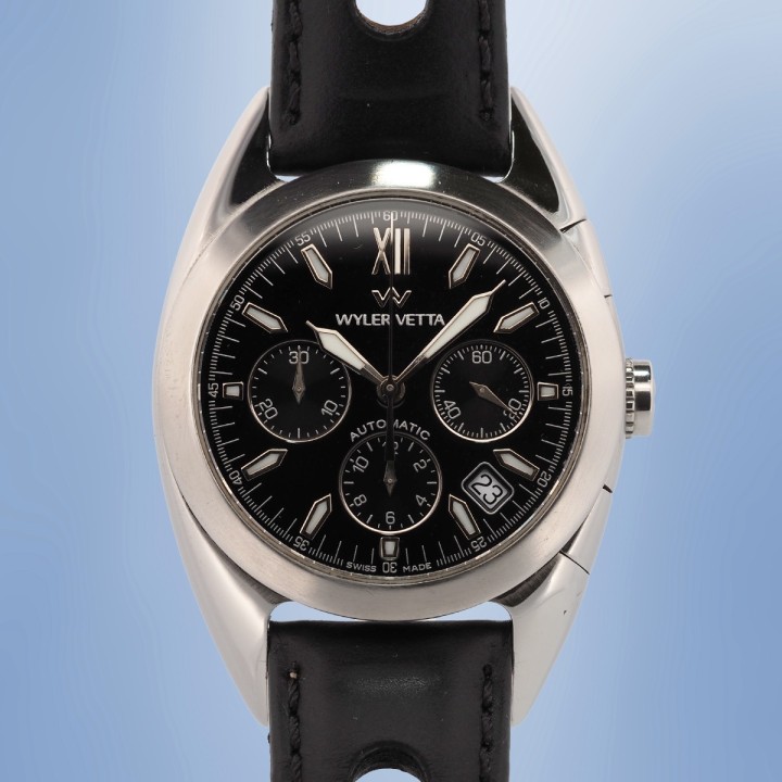 Wyler Vetta - Design Award Pierre de Coubertin Chronograph Circa 2011 Ref. WV-0003-EE