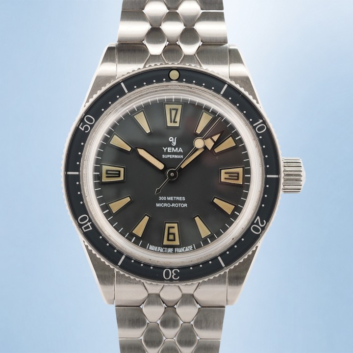 Yema - Superman Skin Diver Slim CMM.20 Limited Edition Micro Rotor Circa 2024 Full Set Ref. 12.24.99.SN.M3