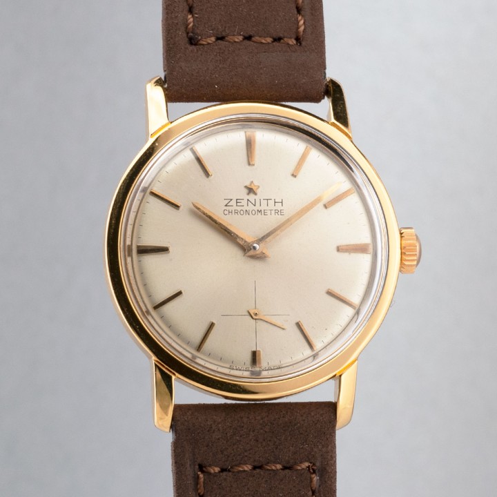 Zenith - Chronomètre Vintage gold plated