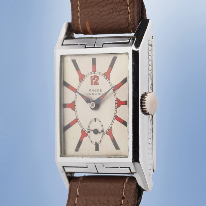 Ancre - Art Deco "Jumbo" 25x39mm Vintage