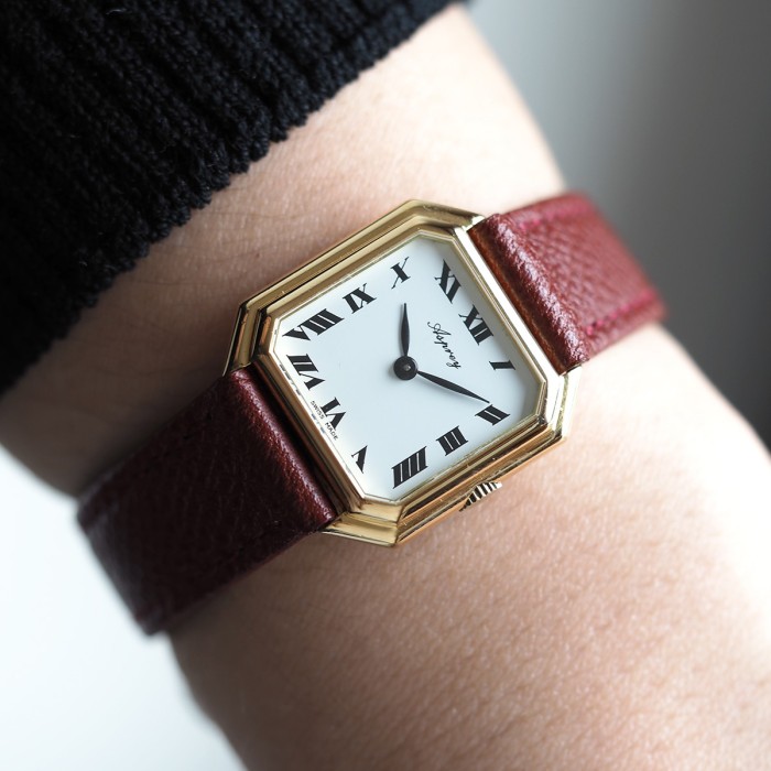 Asprey London - Baume & Mercier Ceinture 18k Yellow Gold with Box Ref. 38259