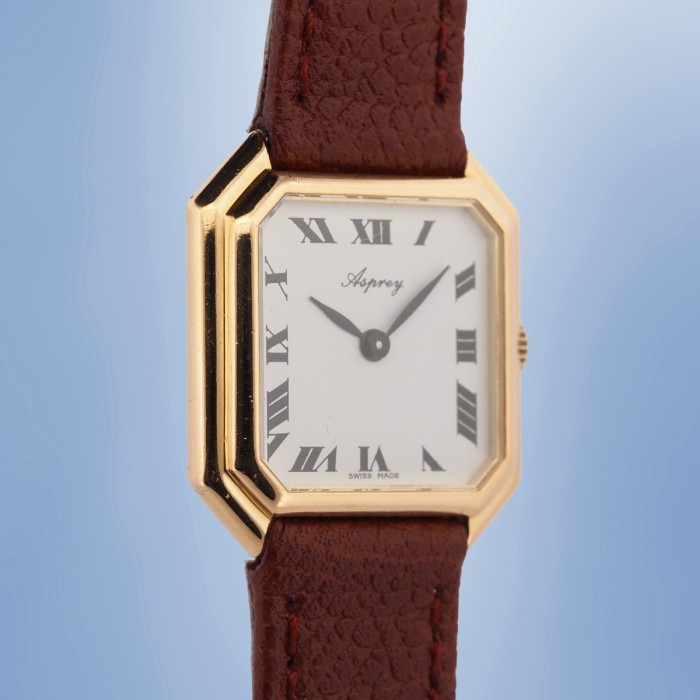 Asprey London - Baume & Mercier Ceinture 18k Yellow Gold with Box Ref. 38259