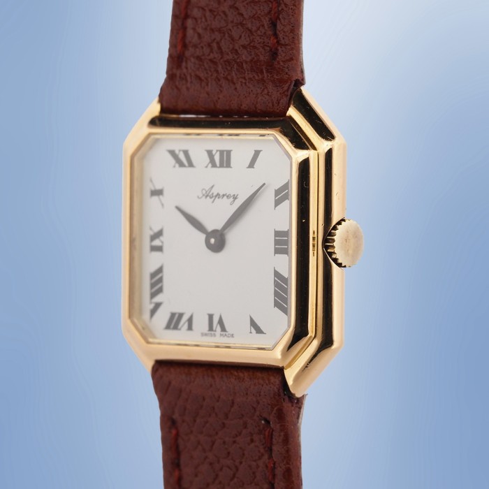 Asprey London - Baume & Mercier Ceinture 18k Yellow Gold with Box Ref. 38259
