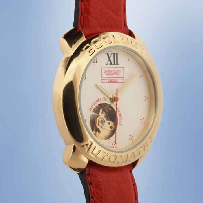 Bulova - Ecology United Colors of Benetton By Bulova Automatic Open Heart Ref. BN596