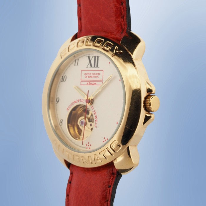 Bulova - Ecology United Colors of Benetton By Bulova Automatic Open Heart Ref. BN596