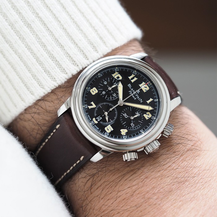Blancpain - Léman Flyback Chronograph Circa 2000 Ref. 2185F-1130-63  
