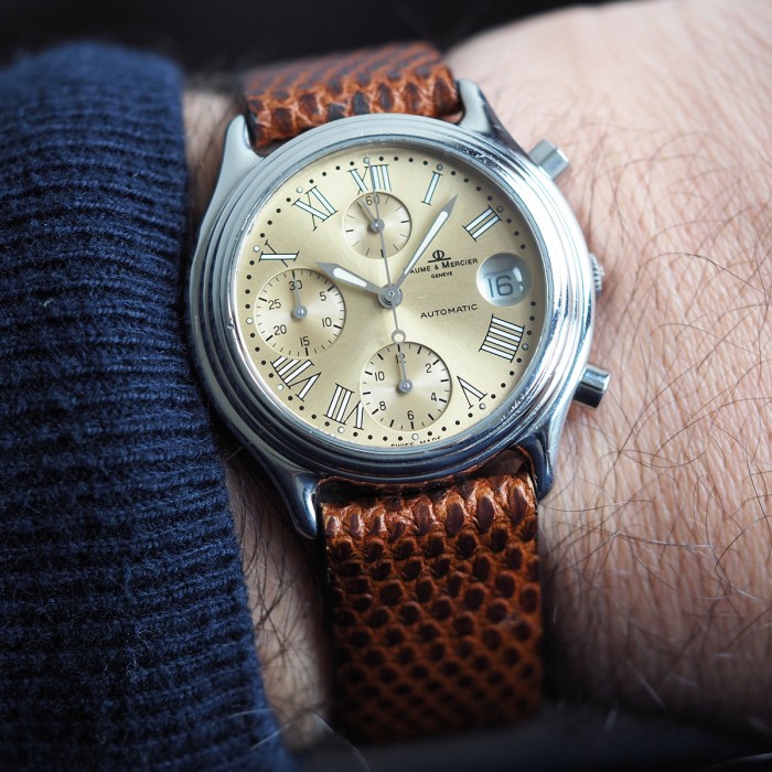 Baume & Mercier - Baumatic Chronograph 36mm Circa 2000 Ref. LO 542