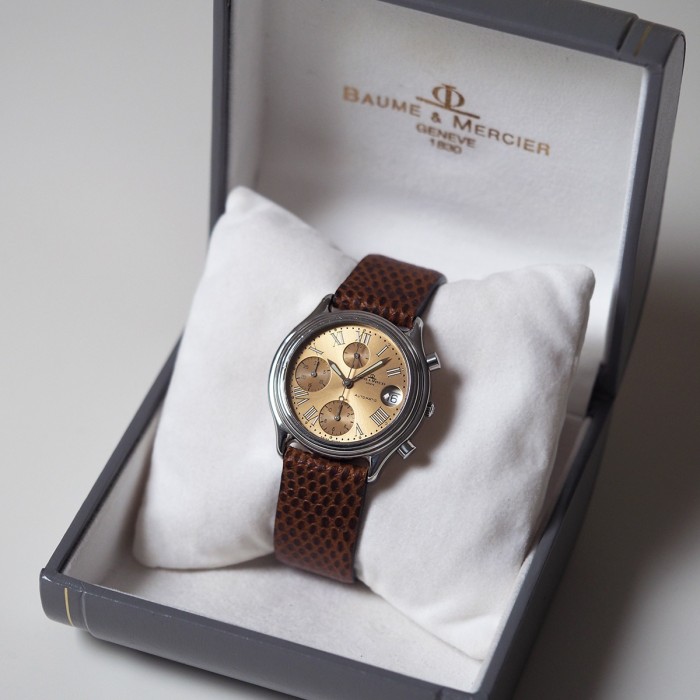 Baume & Mercier - Baumatic Chronograph 36mm Circa 2000 Ref. LO 542