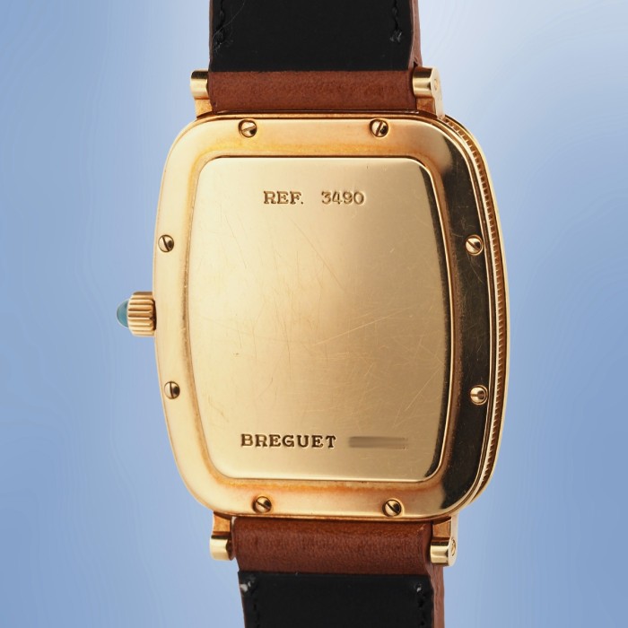 Breguet - Héritage Tonneau 18k Yellow Gold Vintage Circa 1990 Ref. 3490