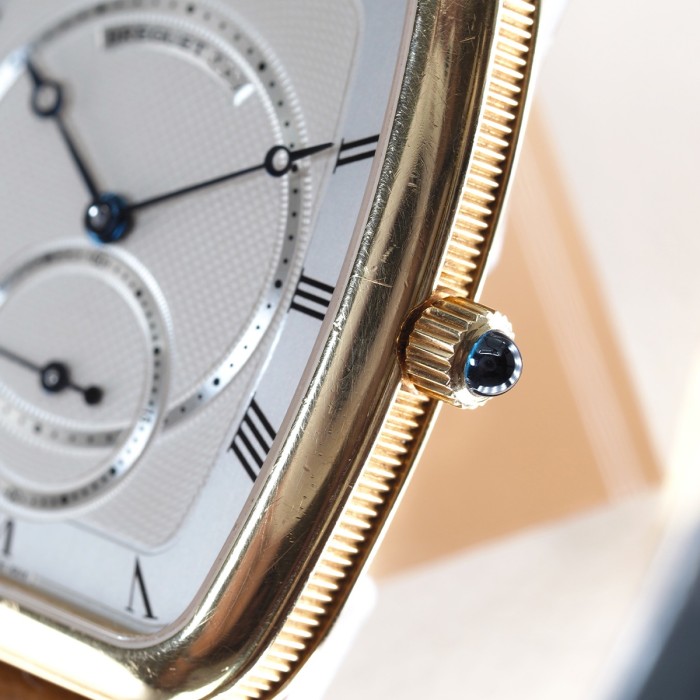 Breguet - Héritage Tonneau 18k Yellow Gold Vintage Circa 1990 Ref. 3490