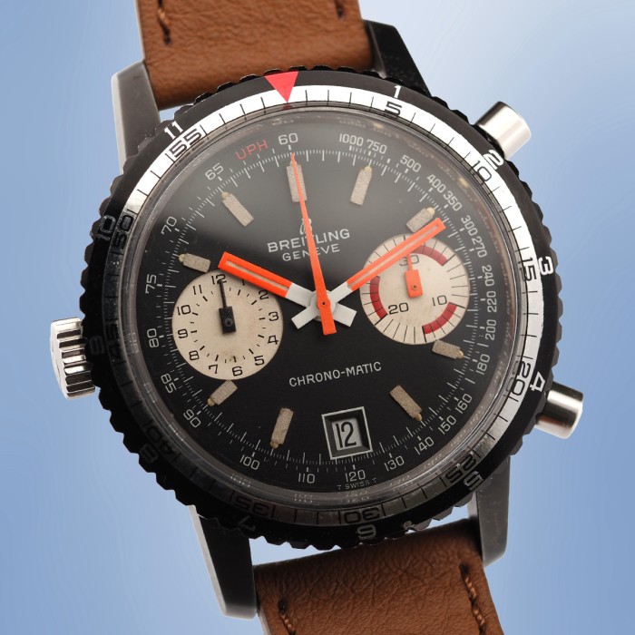 Breitling - ChronoMatic Vintage Black PVD Case Ref. 2110
