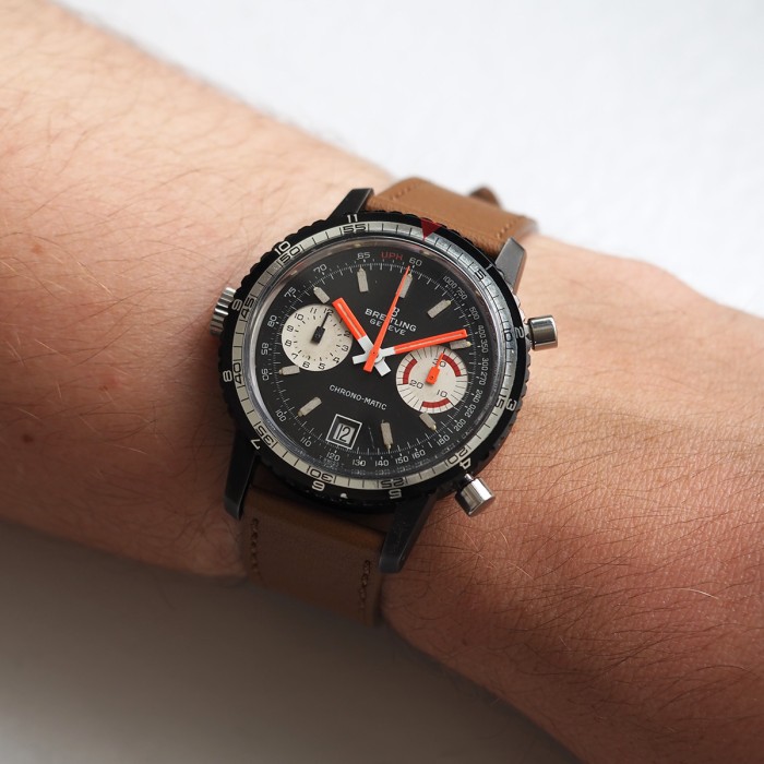Breitling - ChronoMatic Vintage Black PVD Case Ref. 2110