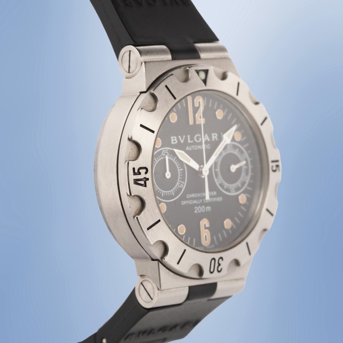 Bulgari - Scuba Diagono Chronograph Vintage Ref. SCB 38 S