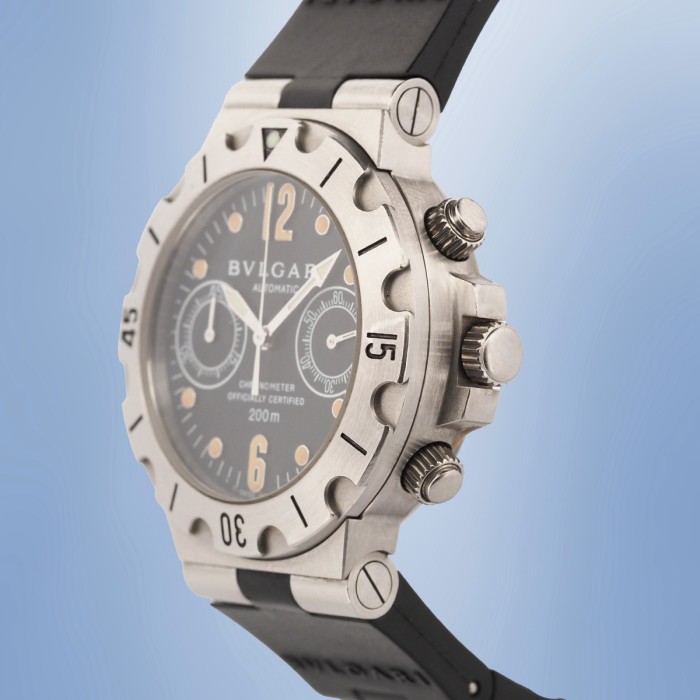 Bulgari - Scuba Diagono Chronograph Vintage Ref. SCB 38 S