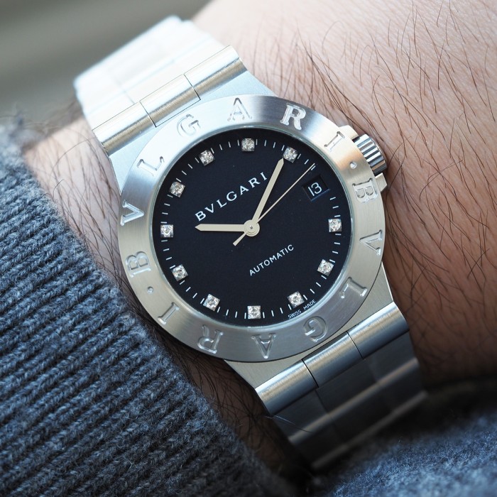 Bulgari - Diagono Sports Diamonds Index Ref. LCV 35 S 