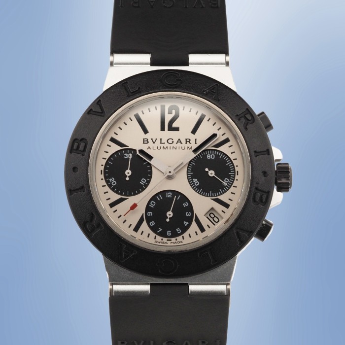 Bulgari - Diagono Chronograph Aluminium Circa 2005 Ref. AC38TA
