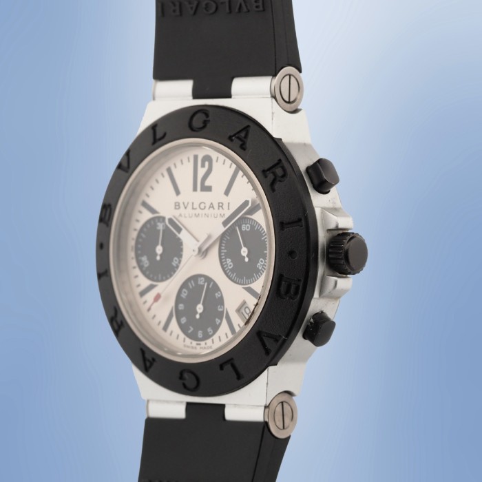 Bulgari - Diagono Chronograph Aluminium Circa 2005 Ref. AC38TA