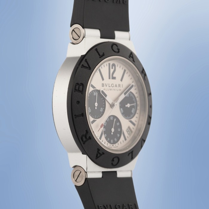 Bulgari - Diagono Chronograph Aluminium Circa 2005 Ref. AC38TA