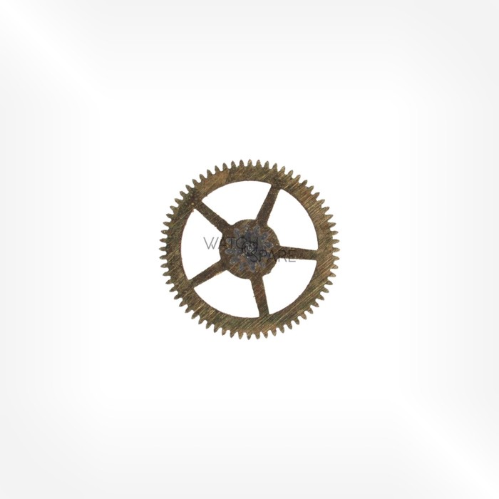 Bulova Cal. 7EDA - Large driving wheel with cannon pinion 4.F