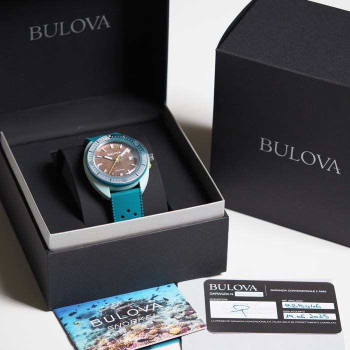 Bulova - Snorkel Sea Turtle Hybrid Ceramics Full Set Circa 2025 Ref. 98B446