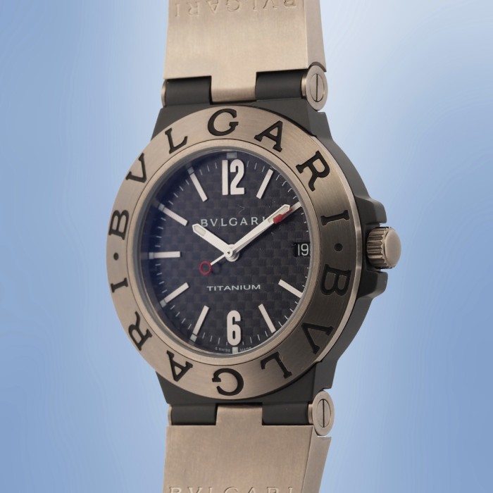 Bulgari - Diagono Titanium Ref. TI38TA
