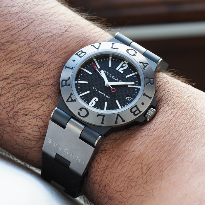 Bulgari - Diagono Titanium Ref. TI38TA