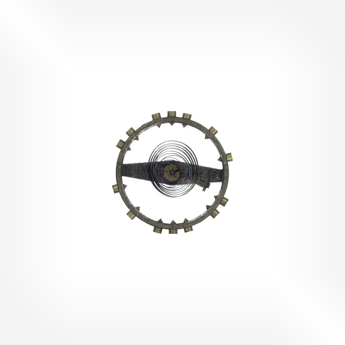 Tissot Cal. 13.6-1T1 - Balance with flat hairspring 721