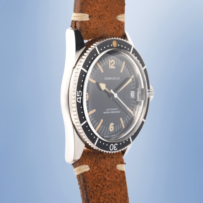 Caravelle Watch Division Bulova Watch Co - Vintage Sea Hunter Diver Ref. 665-1