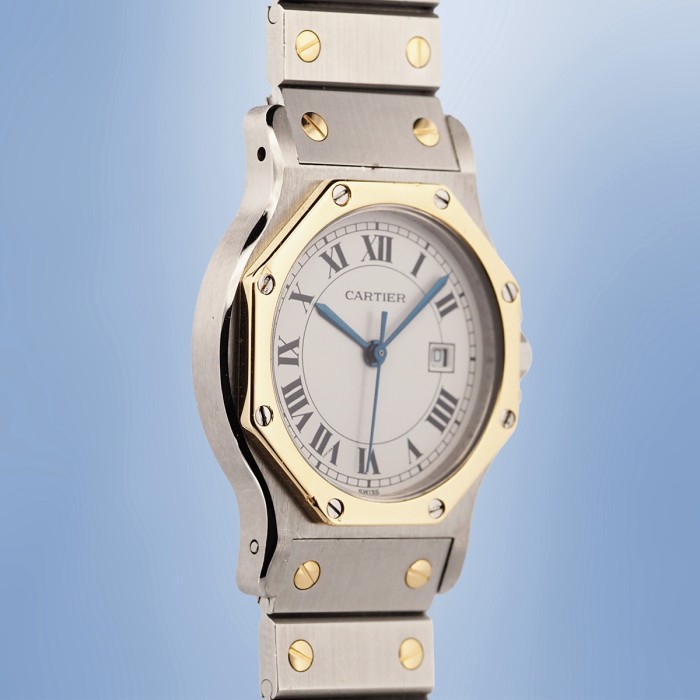 Cartier - Santos Octogonal Automatic Spider Circa 1990 Ref. 2966