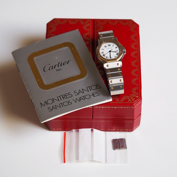 Cartier - Santos Octogonal Automatic Spider Circa 1990 Ref. 2966