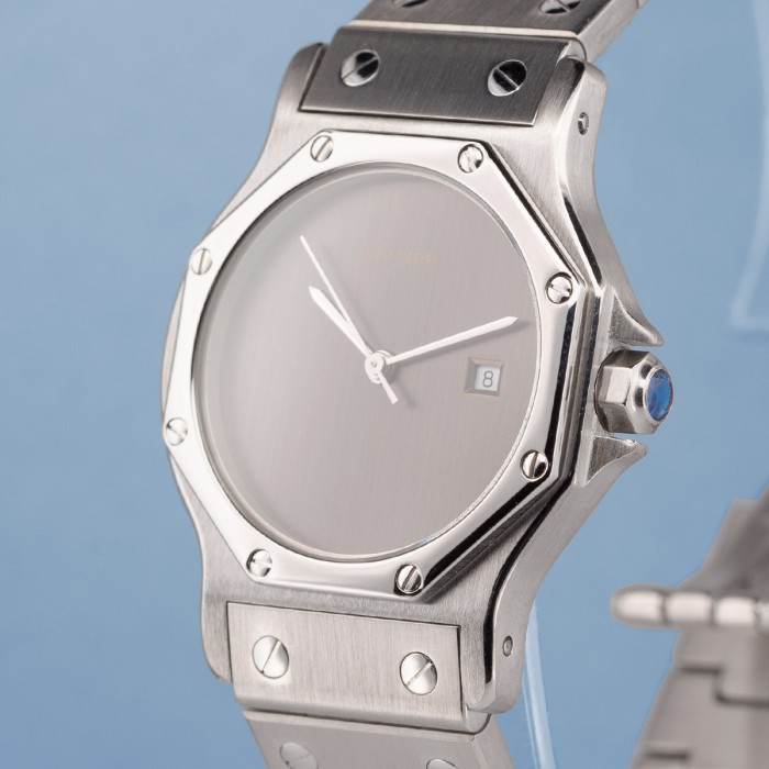 Cartier - Santos Octogonale Ref. 2965 "Gunmetal" dial