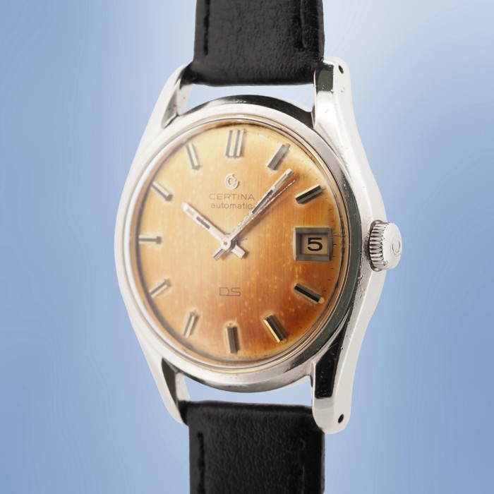 Certina - DS Automatic Vintage Huguenin Frères Case Circa 1965 Ref. 5801 112