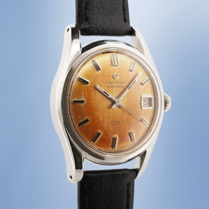 Certina - DS Automatic Vintage Huguenin Frères Case Circa 1965 Ref. 5801 112