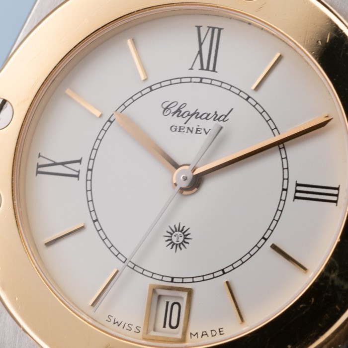 Chopard - St-Moritz Ref. 8023 Steel and 18k yellow gold with original box