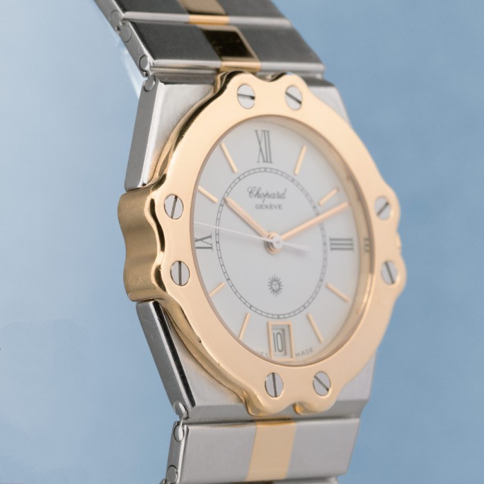 Chopard - St-Moritz Ref. 8023 Steel and 18k yellow gold with original box