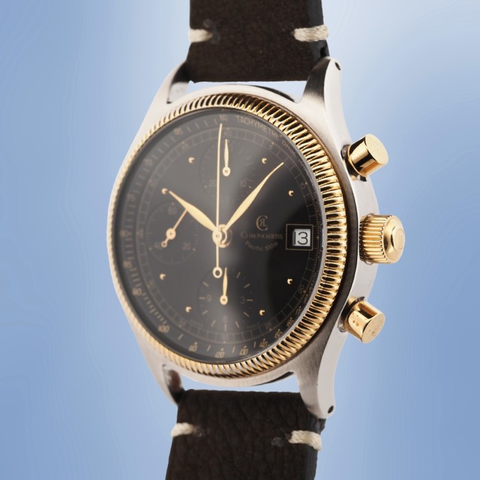 ChronoSwiss - Pacific Chronograph Date Automatic Vintage Circa 1995 Ref. CH7514