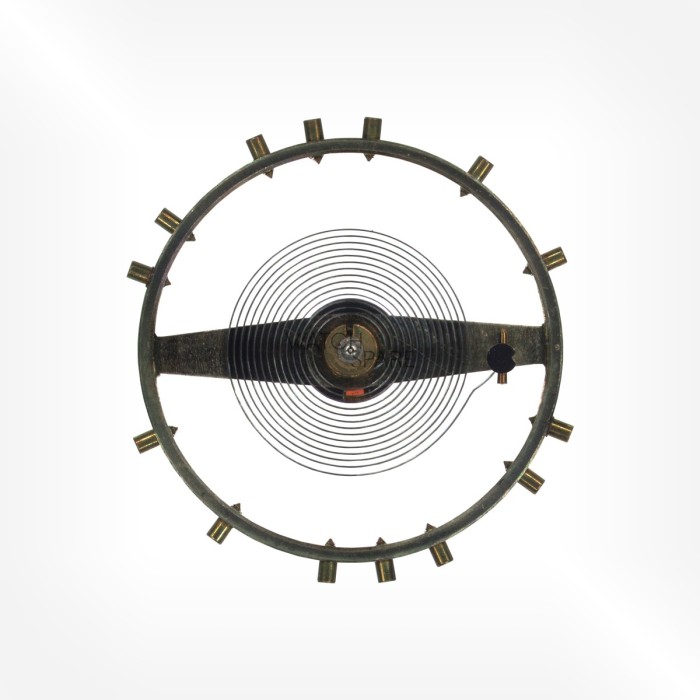 Cortébert Cal. 590 - Balance with hairspring 721