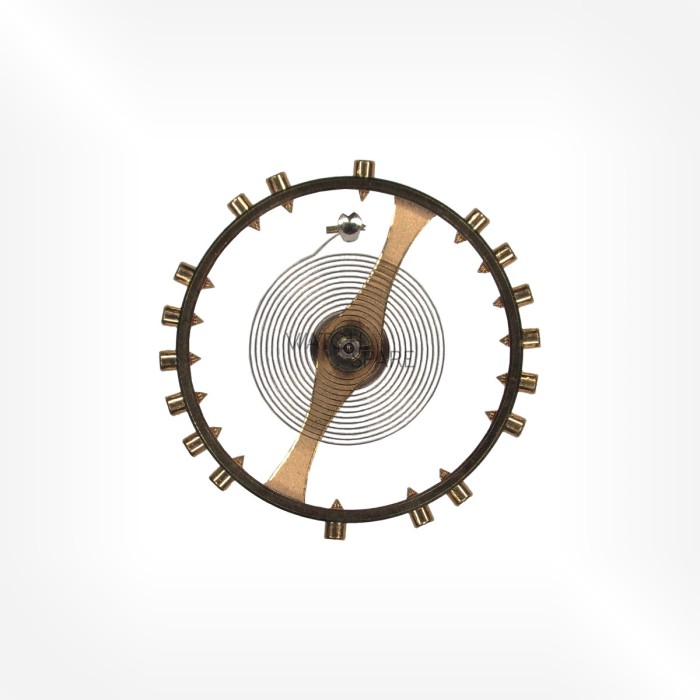 Cortébert Cal. 697 - Balance with hairspring 721