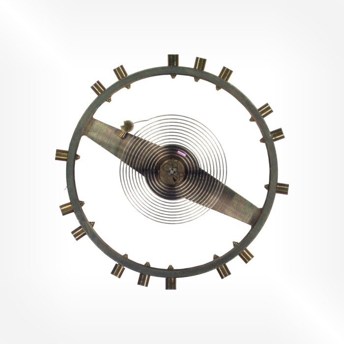 Cortébert Cal. 718 - Balance with hairspring 721